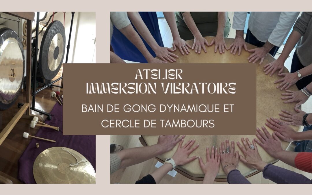 Atelier Gongs, tambours et mouvements